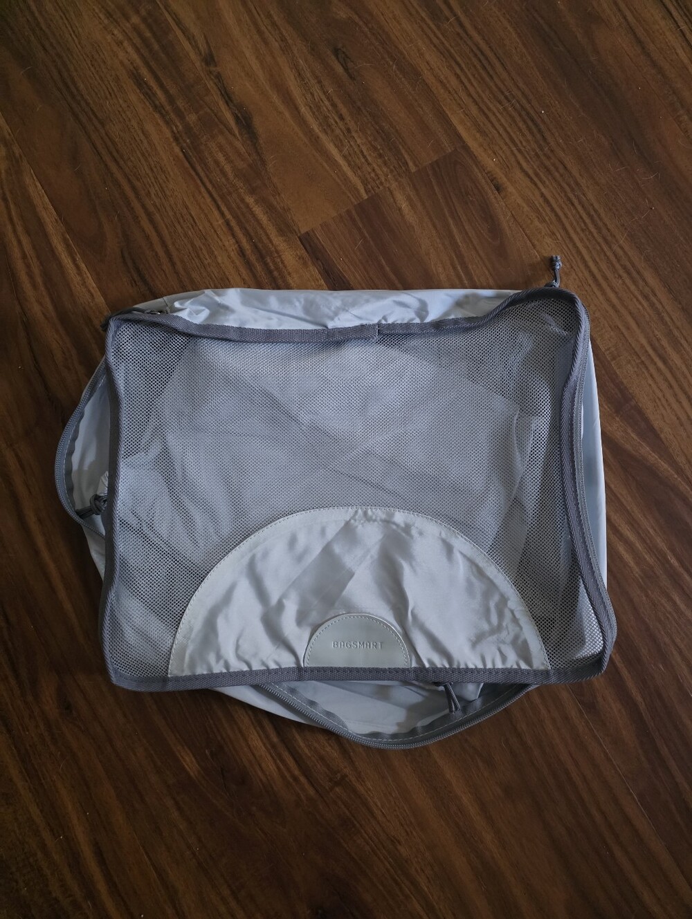 NWT BAGSMART Hanging Garment Travel Bag Organizer Bluegray Foldable Suit Carrier